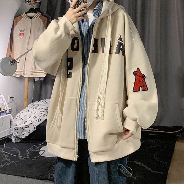 Cardigan Hoodie Men Plus Size 2022 Autunm and Winter New Hip Hop Trend  Hooded Sweatshirt Loose Casual Hoodie Jacket Ins Style Thin Coat for Men |  Lazada PH