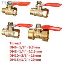 ☄✌✽  Brass small ball valve 1/8 quot; 1/4  39;  39; 3/8  39;  39; 1/2  39;  39; Female/Male Thread Brass Valve Connector Joint Copper Pipe Fitting Coupler Adapter