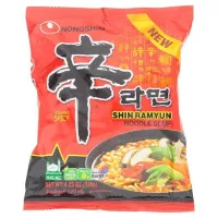 โนงชิม บะหมี่กึ่งสำเร็จรูปรสเผ็ด 120กรัม/Non Tasting Spicy Instant Noodles 120g