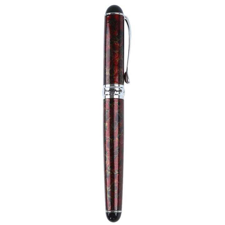 jinhao-x750-lava-red-fountain-pen-medium-nib