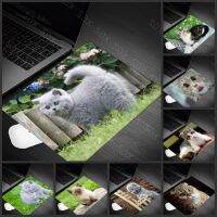 Yzuoan Hot Sale High Quality Cute Cat Kitten Animal Keyboard Game Notebook Mouse Pad Hot Sale Wholesale Game Pad Mouse Desk Mat