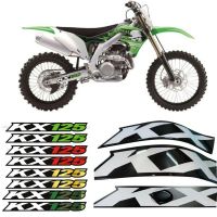 For KAWASAKI KX125 KX 125 1974-2005 83 84 86 Motorcycle Accessorie 3D Glue SwingArm Air Box Reflection Stickers Decorate Decals