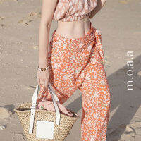 Mandarin Wrap Pants | Moaa Collection