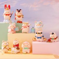 The Piggy Play Journey To The West Series Blind Box Toys Cute Cartoon Characters Hand Handle Mystery Box Kawaii Gifts