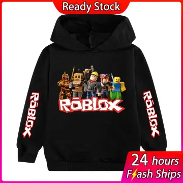 kids hoodie jacket ROBLOX 1-15 years old for boys girls sweat shirt pull  over sweatshirt hoodies korean unisex trendy tiktok fashion ootd shirt  tshirt pullover hood tank top sando muscle tee cotton