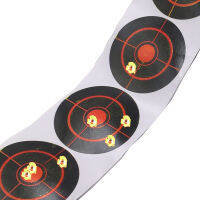 3"7.50cm Self-Adhesive Splatter Splash &amp; Reactive(Colors Impact) Shooting Sticker Targets(Bulls-eyes) 250Pcs per Roll