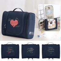 【cw】MakeUp Bag Toiletry Bags 2022 New Women Hanging Cosmetic Wash Pouch Travel Toiletries Organizer Nurse Print Handbag Make Up Case