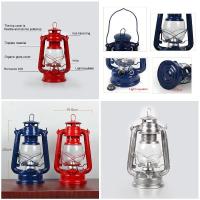 Retro Classic Kerosene Lamp 4 Colors Kerosene Lanterns Portable Lights Adornment