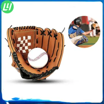 Baseball Gloves - Left Handed Softball Fielding Glove - Durable Leather Softball Picher Mitt- Adult and Youth Fielding Glove - Outdoor Sports