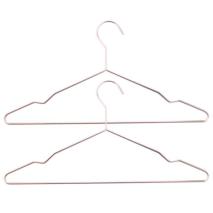 17-inch-adult-heavy-duty-strong-rose-gold-clothes-hangers-coat-hangers-suit-hangers-shirt-dress-hangers-heavy-duty-clothing-hangers-with-notches-pack-of-5