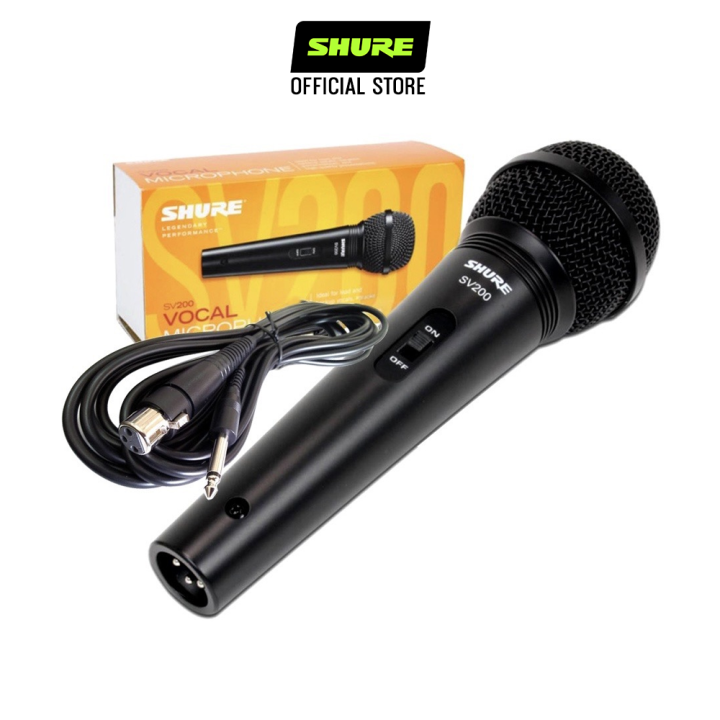 Shure Sv200 Multi Purpose Vocal Microphone For Vocals Karaoke And Presentations Lazada Ph 4072