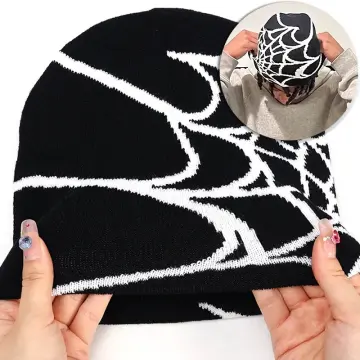 ZICANCN Knit Beanie Hat-Horror Skeleton Spider Bat Winter Cap Soft