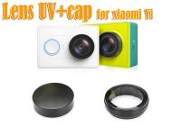 Protective Lens cover Set  25mm lens UV filter + lens cap for Xiaomi yi  Xiaoyi sport camera Accessories Filters