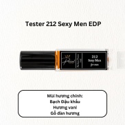 Tester 5ml Tinh Dầu Thơm 212 Sexy Men Nước Hoa Nam Mạnh Mẽ Quyến Rũ Nồng