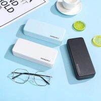 New glasses case ins simple Korean version of high-end anti-dirty anti-drop sunglasses box square glasses storage box myopia