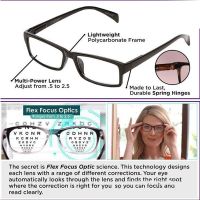 BEGREAT Adjustable Multifocal Reading Glasses Focus Auto Adjusting Optic Readers High Definition Eyewear Ranges From 5 To 2.5