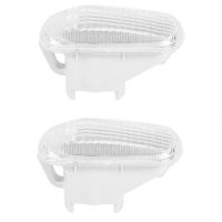 2Pc Car Side Baffle Turn Signal Light Lamp Shade Shell Cover Housing Fit for 2002- 2005 34301-S5H-T02