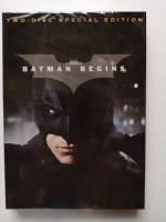 DVD 2 Disc : Batman Begins แบทแมน บิกินส์  " เสียง : English, Thai / บรรยาย : English, Thai "   เวลา 140 นาทีDVD 2 discราคา 259 บาที  Christian Bale , Liam Neeson  A Film by Christopher Nolan