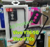 XUNDD Beetle Series เคส Vivo Y76 5G / Y76s เคสกันกระแทก แบบขอบนิ่ม-หลังแข็ง ของแท้100% ส่งจาก กทม