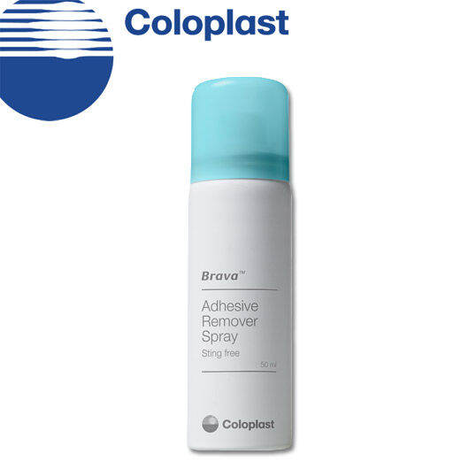 Brava Coloplast Adhesive Remover Spray 12010 50ml ( Ostomy care , Stoma