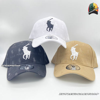 หมวก โปโล PL หมวกแก๊ป หมวกแฟชั่น งานปัก ผสมสกรีน 2สี  เนื้อผ้าดี หมวกแฟชั่น หมวกคุณภาพดี100% มีบริการเก็บเงินปลายทาง Fashion Cap Summer 2565