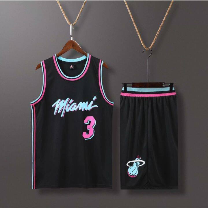 nba-miami-heat-3-dwyane-wade-jersey-city-version-basketball-clothes-for-men