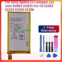 แบตเตอรี่ SONY Xperia Z3 Mini Xperia C4 M55W D5833 D5803 SO-02G แบตของแท้ LIS1561ERPC 2600mAh + เครื่องมือ รับประกัน 3 เดือน