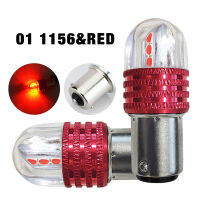 [Faster YG] 1ชิ้น1156 1157 BAY15D รถยนต์ไฟกะพริบ LED 6SMD สัญญาณไฟเลี้ยวเบรครถยนต์