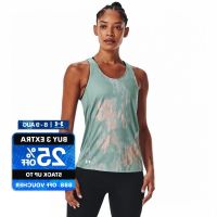 COD lianshai Under Armour UA Womens Fly-By Printed Tank อันเดอร์ อาเมอร์ เสื้อกล้ามสำหรับใส่วิ่ง สำหรับผู้หญิง