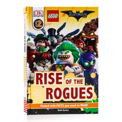 L.E.G.O Batman movie "the rise of Thieves" the L.E.G.O ® Batman movie rise of the rogues childrens books graded reading DK published in English original