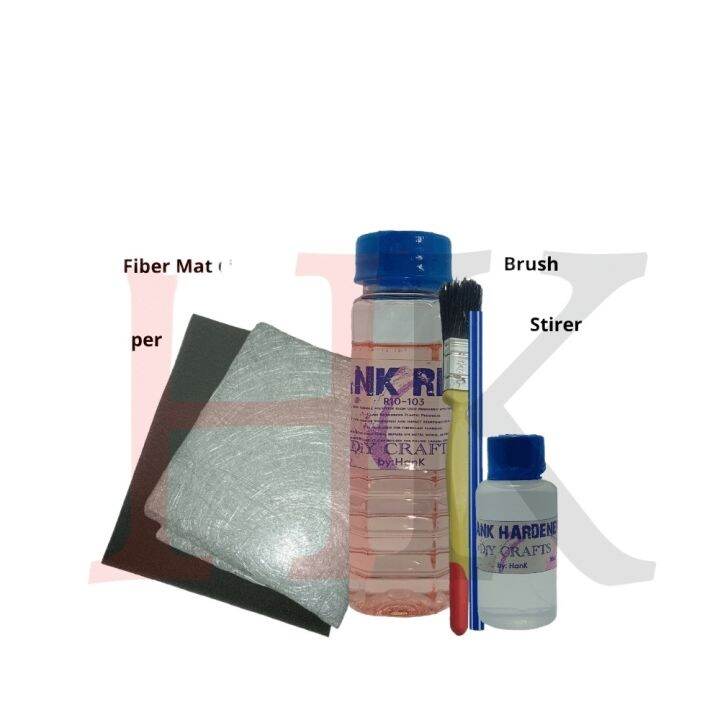 Fiberglass Premix Resin DiY Repair Kit Complete Set 3 | Lazada PH