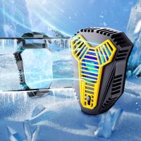 ﺴ❖❖ Mobile Phone Radiator Portable Semiconductor Phone Cooler Cooling Clip Two-gear Adjustment Lightweight for Gaming Live Broadcast