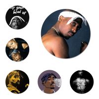 58mm 2Pac Tupac Amaru Shakur Makaveli Kitchen Home Decor Refrigerator Magnetic Stickers bottle Beer Opener