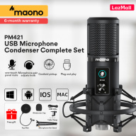 Micro USB MAONO PM421, Bình Ngưng Cardioid Chuyên Nghiệp 192KHZ 24Bit thumbnail