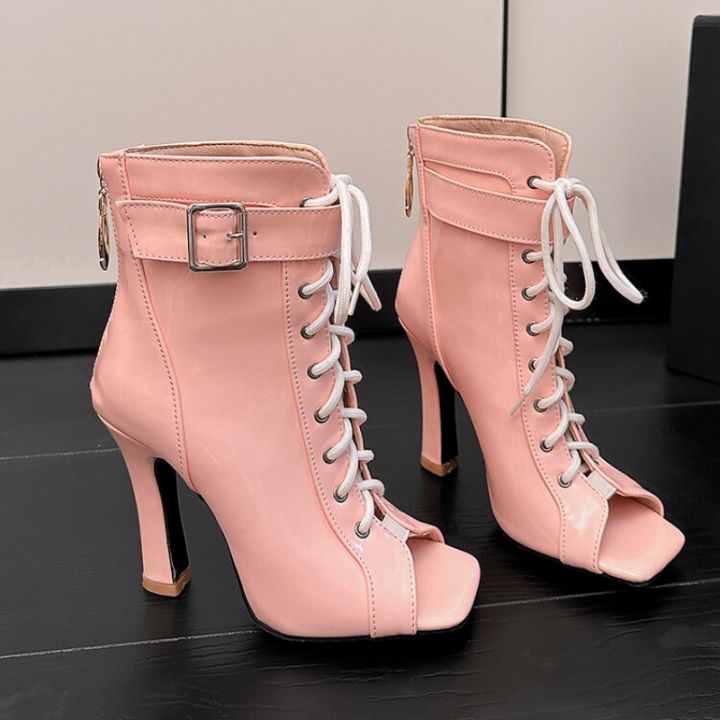 ขายดีที่สุด-ioztt2023-and-summer-new-style-fashion-high-heeled-women-39-s-sandals-crossed-frenum-open-toe-cool-boots-high-11cm-size-32-48