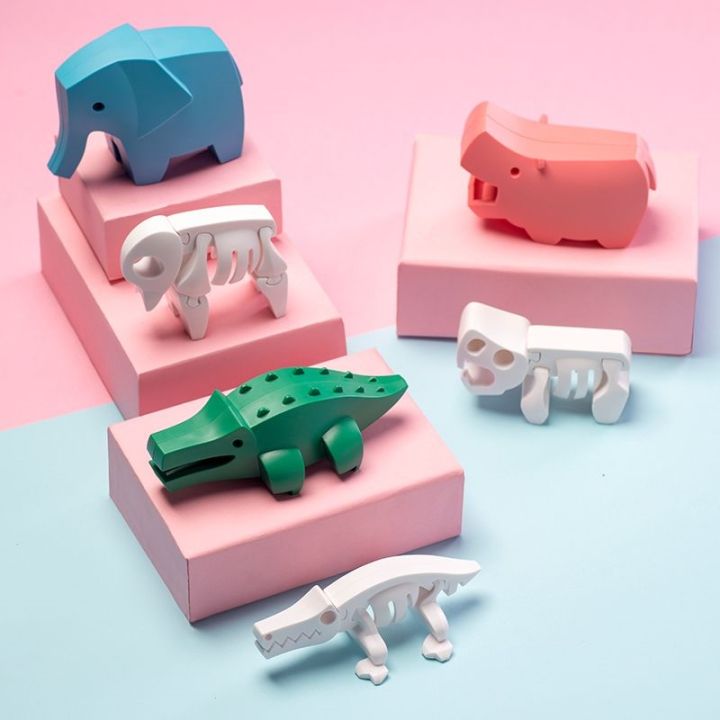 ha-f-animal-toys-assembled-puzzle-forest-wild-animal-model-of-elephants-lions-crocodile-assembled-blocks-a-gift
