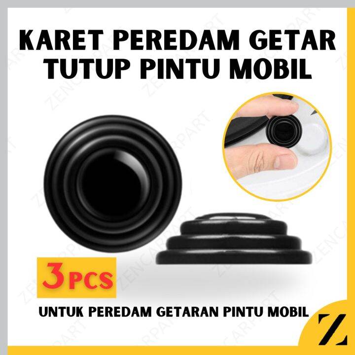 Pelindung Pintu Mobil Kedap Suara Silikon Karet Ganjal Meredam Getaran ...