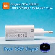 Bộ Sạc 33W Cáp Type C Chính Hãng Eu Bộ Tăng Áp Động Cơ Cho Redmi Note 9