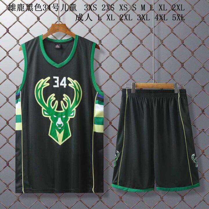 nba-jersey-milwaukee-bucks-no-34-giannis-antetokounmpo-basketball-clothes