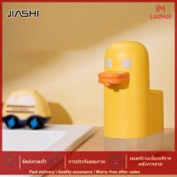 JIASHI เครื่องจ่ายสบู่โฟมเจลทำความสะอาดมืออัตโนมัติตัวนำแบบชาร์จไฟได้เครื่องทำสบู่เด็กปราศจากการสัมผัส USB