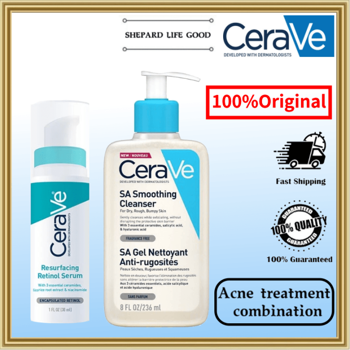 CeraVe Salicylic Acid Smoothing Cleanser moisturize for sensitive