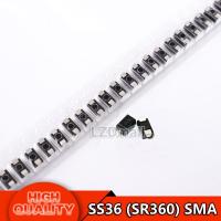 100pcs SS36 Diode SMA 30V 60A DO-214AC SR360 SK36 SMD Schottky Diode