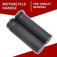 ☫◄ มือจับรถจักรยานยนต์มือจับ1 25Mm จับแถบยางสำหรับ Harley Dyna การท่องเที่ยว Softail ที่กำหนดเอง Sportster 883 1200 XL