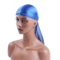 Holiday Discounts Men Women Silk Satin Breathable Silky Durag 360 Wave Cool Bandana Hat Turban