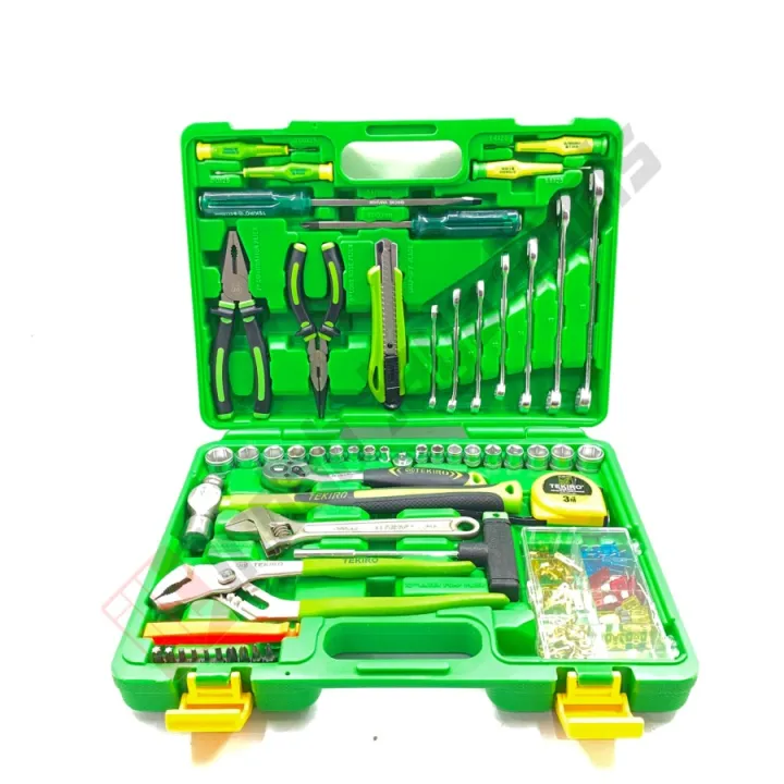 TEKIRO SCMT0626 Mechanic Tool Set 60 Pcs Toolkit Tool Kit Perkakas