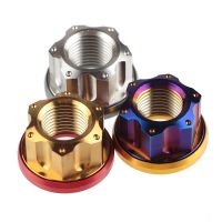 M16 titanium screw plum head flange nut motorcycle modified fender screw color outer hexagon nut stainless steel nut 3D stereo