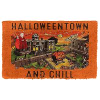 CLOOCL Doormat Halloween Town Graphic 3D Print Rug Kitchen Mats Water Absorption Non-slip Hallway Bedroom Floor Mat