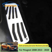 Xburstcar Auto Car Pedals Fit สำหรับ Peugeot 2008 2013-2020เท้า Dead Pedal ป้องกันอุปกรณ์เสริม