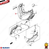 ชุดไฟหน้า HEADLAMP ASSY แท้ Suzuki Burgman 400