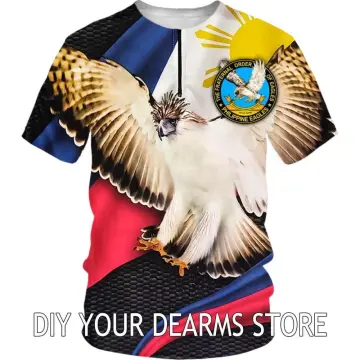 Philippines Long Sleeve Shirt - Philippine Eagles Ornament Vintage Style